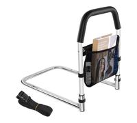 Bed Assist Rail for Elderly Adults Safety Bed Handrail with Storage Pouch,Bedrail for Fall Prevention, Seniors, Pregnant Women & Post-Surgery Recovery