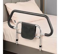 Bed Assist Rail Safety for Seniors - Handrail Bed Rail with Storage Bag, Fall Prevention Support for Elderly Adults