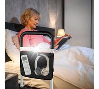 Bed Assist Safety Rail With Storage Bag - Portable Handrail Bar for Fall Prevention - Reinforced Armrest for Elderly, Pregnant Women, Seniors and Handicap