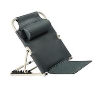 Bed Backrest, Easy to Store Folding Bed Backrest Comfortable Adjustable 6 Level for Disabled Elderly (dark Blue)