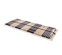 vidaXL Slatted Bed Base with 42 Slats 7 Zones 80x200cm Frame Home Bedroom