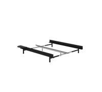 Bed Bed Frame 90-180 cm Black