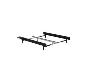 Bed Bed Frame 90-180 cm Black