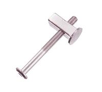 Bed Bolts HEAVY DUTY M8 8mm Replacement Fixing Kits Square end Block Nuts (1 Square Nut + 1 Bolt)