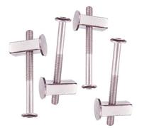 Bed Bolts HEAVY DUTY M8/8mm /Replacement/Fixing Kits Square end/Block Nuts (80mm, 1 Square Nut + 1 Bolt)