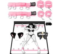 Bed Bondage Sm Game Tool Role-Playing Resistance SweatshirtC/QW38Ia | Different Heights, Heights, And Lengths Can Make Sex More Comfortable Adult Game Bed Restraint Rope And Bedroom