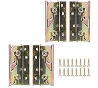 Bed Brackets Corner, GLANICS 4 Sets Bed Rail Brackets, Bed Hinges