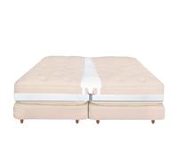 Bed Bridge Mattress Connector - Foam Filler Pad, Single Mattress Joiner, Conversion Kit | Soft Polyester Fiber Bridge with Secure Strap, Comfortable Bed Gap Filler for Home Hotel Sleeping Setup