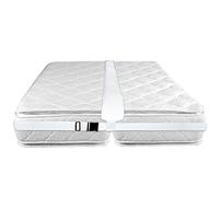 Bed Bridge Twin To King Converter Kit, 198.12×16CM Bed Mattress Extender, Extra Wide Bed Bridge Connector, Twin To King Bed Mattress Joiner Converter, Adjustable Mattress Holder Strap