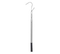 Bed Buddy Truck Tool - Telescopic Cargo Grabber Stainless Steel | Multifunctional Telescoping Pull Pole Roof Pole Hook | Heavy Duty High Bar Truck Tarpaulin Hook Ideal For Loading, Unloading