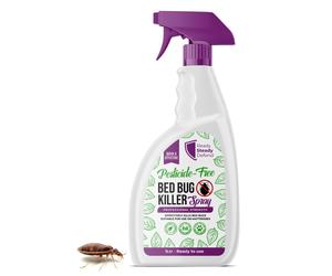 Bed Bug Killer Spray 1L | Non-Toxic Plant Based Solution For Bugs, Eggs, Nymphs and Larvae | Complete Bed Bugs Treatment Bug Spray For Mattresses,