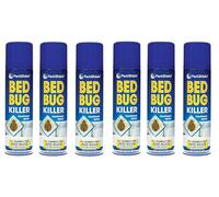Bed Bug Killer Spray - 200ml Indoor Treatment for Bed Bugs and Fleas by PestShield (6, Bed Bug Spray)