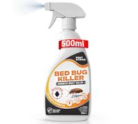 Bed Bug Killer Spray 500ml - Strong Bed Bugs Spray Odourless & Fast Acting Repellent, Stain-Free, Plant-Based Formula For Furniture, Mattress & Upholstery