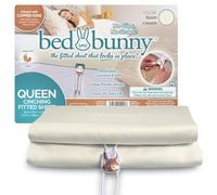 Bed Bunny Locking Fitted Sheet, Hugs Mattress, Won’t Slip, Stays Tight, AS-SEEN-ON-TV, CopperSoft™ Luxurious Comfort, Copper Infused, Helps Sheet Stay Fresh Between Washes. (Fitted Sheet Only)
