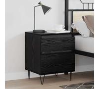 Bedside Cabinets Nightstand Side Table Bed Cabinet Engineered Wood vidaXL