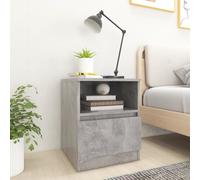 Modern Bed Cabinet Nightstand End Table Bed Side Table Engineered Wood vidaXL