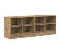 Bed Cabinet with Shelf with Storage 2 pcs Engineered Wood Bedroom Room vidaXL