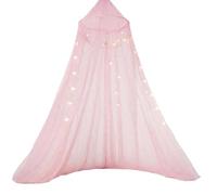 Bed Canopy for Girls,Rainbow Canopy For Bed,Princess Mosquito Net Play Tent For Kids,Children Reading Canopies Indoor, Hanging Bed Net Cover For Girls Room Decor (Pink)