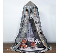 Bed Canopy for Kids Children Round Dome Mosquito Net Hanging Girls Canopy for Reading Corner/Bedroom/Game House,Princess Bed Canopy for Children,Kids Nursery Room Decorations,Baby Game Tent Color F