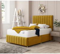 Bed Choices Moscow Bed Set No Drawer With Mattress & Headboard -Super King