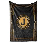 Bed Cover Initial Mens Blanket J Throw Sofas L