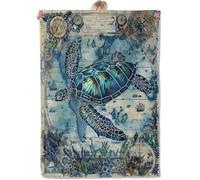 Bed Cover Sea Turtle, Animal Summer Quilt Sofas M