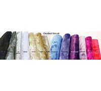 Bed Craft Fabric swatches|Plush Crush Plain Velvet|chennile|Leather (Crush Velvet)