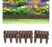 Bed Edging 4Pcs Brown 896m