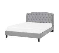 Bed Fabric BORDEAUX 140 x 200 cm (EU Double) Light Grey