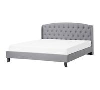 Bed Fabric BORDEAUX 180 x 200 cm (EU Super King) Light Grey
