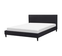 Bed Fabric FITOU 160 x 200 cm (EU King Size) Black