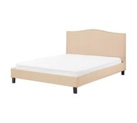 Bed Fabric MONTPELLIER 160 x 200 cm (EU King Size) Beige