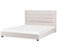 Bed Fabric ROUEN 180 x 200 cm (EU Super King) Light Beige