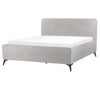 Bed Fabric VALOGNES 160 x 200 cm (EU King Size) Light Grey