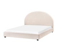 Bed Fabric VAUCLUSE 160 x 200 cm (EU King Size) Light Beige