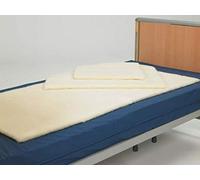 Bed Fleece - Pure Wool or Polyester Deep Pile Bed Fleece - Various Sizes (24” x 30” (61 x 76cm), Wool Pile)