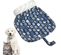 Bed for Cats, Sleeping Bag Soft Plush Fabric, Self-Warming Sleeping Bag for Indoor Cats and Small Dogs - Intended for Puppies and Animals on Outdoor Travel During the In