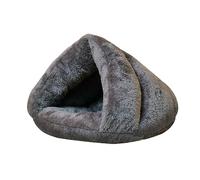 Bed For Indoor Small Dog Warm Bed House Washable Puppy Tent Bed Kitten Cave Thicken Cushion Tent Bed