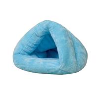 Bed For Indoor Small Dog Warm Bed House Washable Puppy Tent Bed Kitten Cave Thicken Cushion Tent Bed