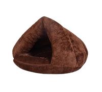 Bed For Indoor Small Dog Warm Bed House Washable Puppy Tent Bed Kitten Cave Thicken Cushion Tent Bed
