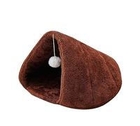 Bed For Indoor Small Dog Warm Bed House Washable Puppy Tent Bed Kitten Cave Thicken Cushion Tent Bed