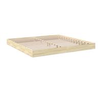 Bed Frame Base Sonoma Oak 180x200 cm Super King Engineered Wood vidaXL