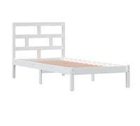 Bed Frame Bed Base Bedstead Bedroom Mattress Foundation Solid Wood Pine vidaXL
