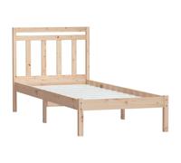 Bed Frame Bed Base Bedstead Bedroom Mattress Foundation Solid Wood Pine vidaXL