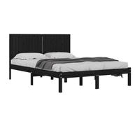 Bed Frame Bed Base Bedstead Bedroom Mattress Foundation Solid Wood Pine vidaXL