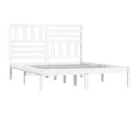 (brown, 120 x 190 cm) vidaXL Bed Frame Bed Base Bedstead Bedroom Mattress Foundation Solid Wood Pine