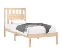 Bed Frame Bed Base Bedstead Bedroom Mattress Foundation Solid Wood Pine vidaXL