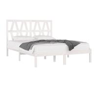 Bed Frame Bed Base Bedstead Bedroom Mattress Foundation Solid Wood Pine vidaXL