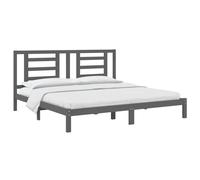 Bed Frame Bed Base Bedstead Bedroom Mattress Foundation Solid Wood Pine vidaXL