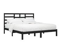 Bed Frame Bed Base Bedstead Bedroom Mattress Foundation Solid Wood vidaXL